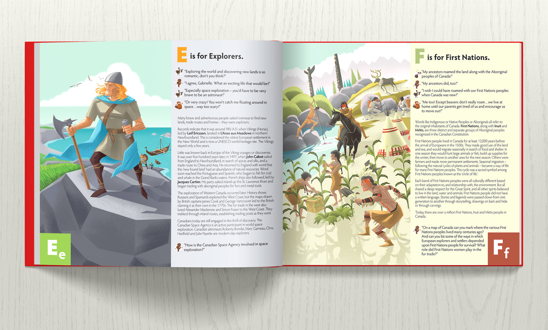 Canada: Our Home and Native Land | Book | Derek R Douglas Illustration and Design