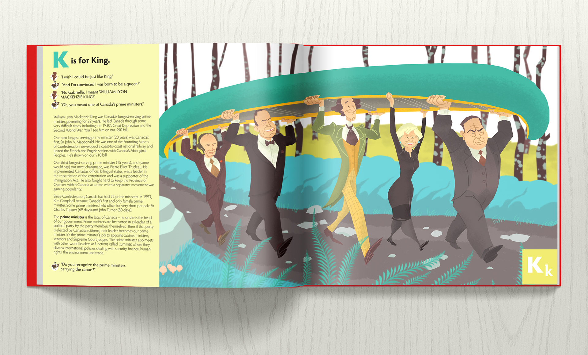 Canada: Our Road to Democracy | Book | Derek R Douglas Illustration