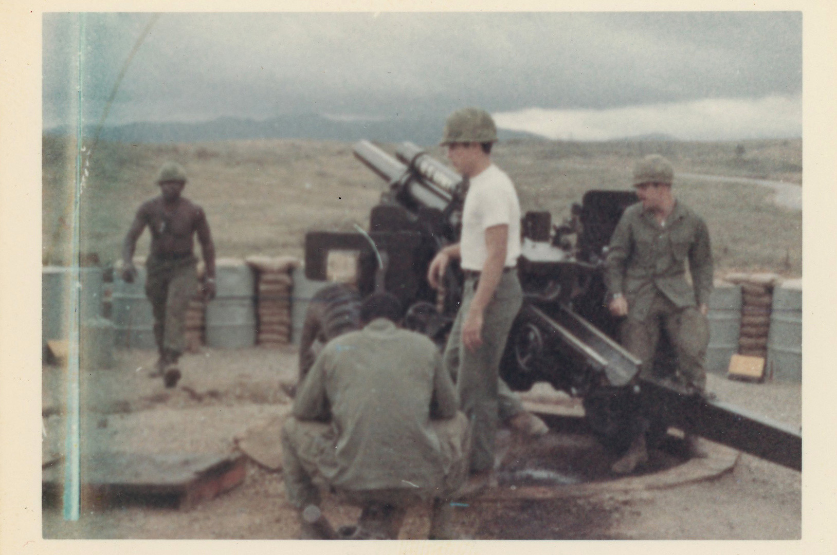 Artillery - LZ Schueller Fire Support Bass near Ankah