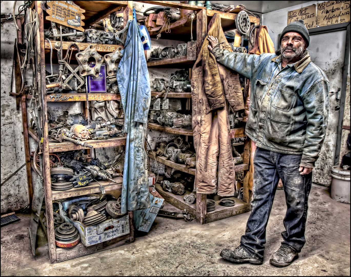 Jimmy at Last Chance Auto Salvage