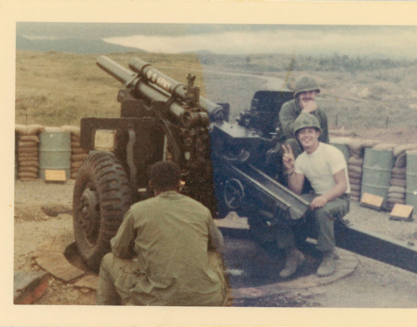 105 Howitzer Crew on LZ Schueller