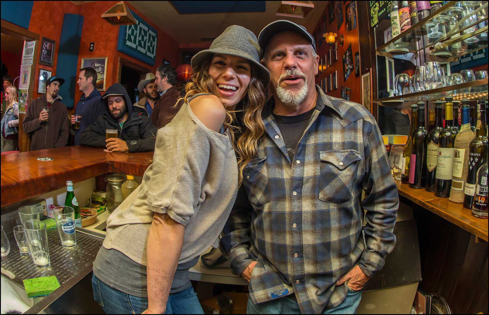 Donna with Pete Swanton