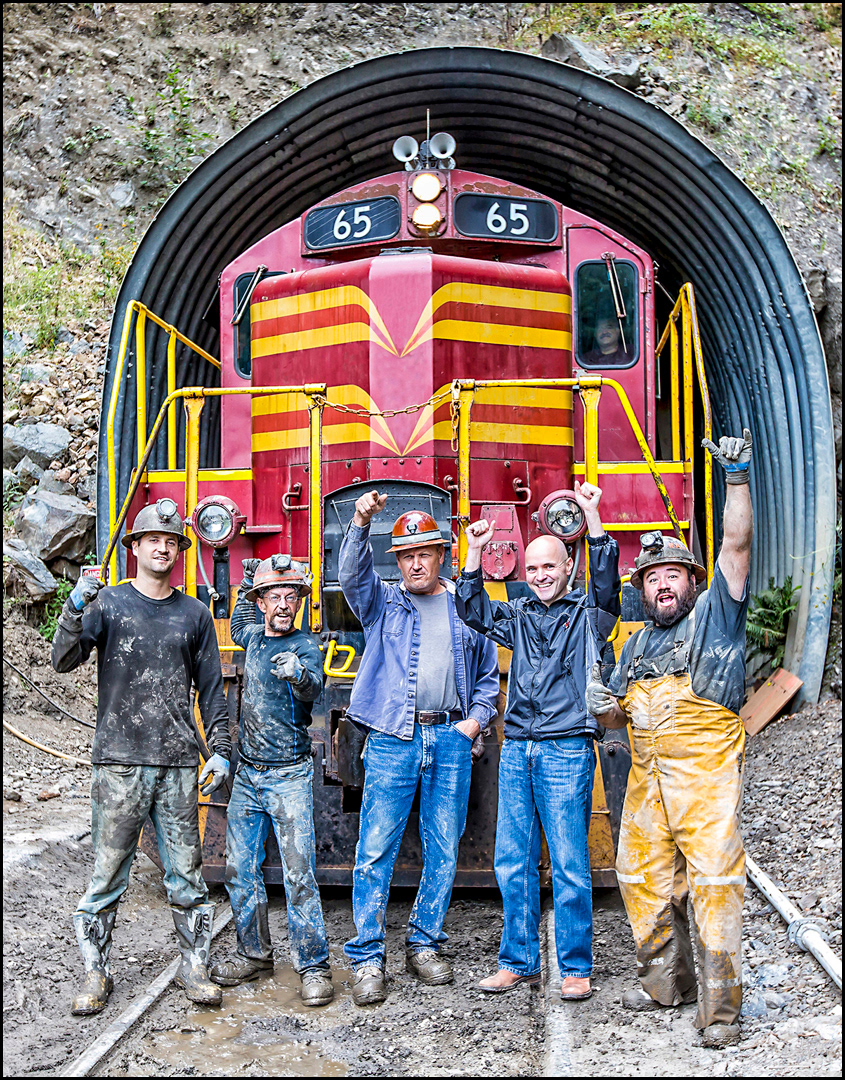 Skunk Train Tunnel Team
