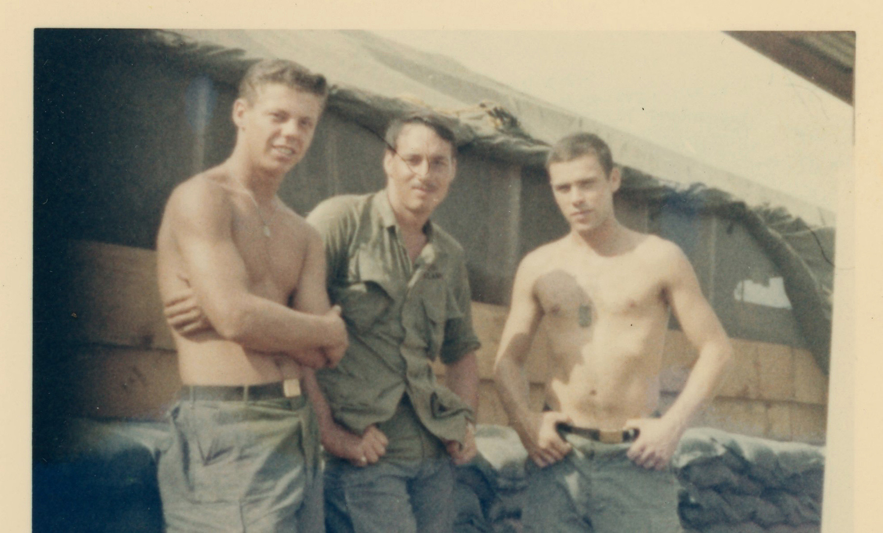 Bean, Me, Rene Base Camp Bong Song