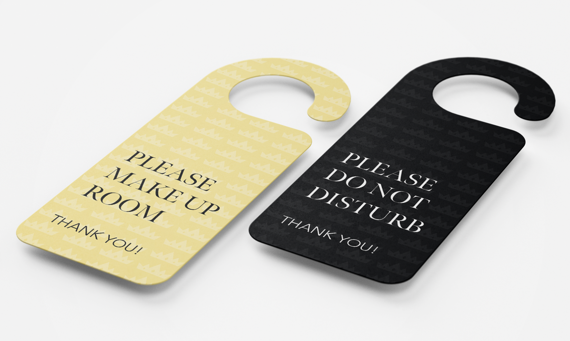 Hotel Door Hanger
