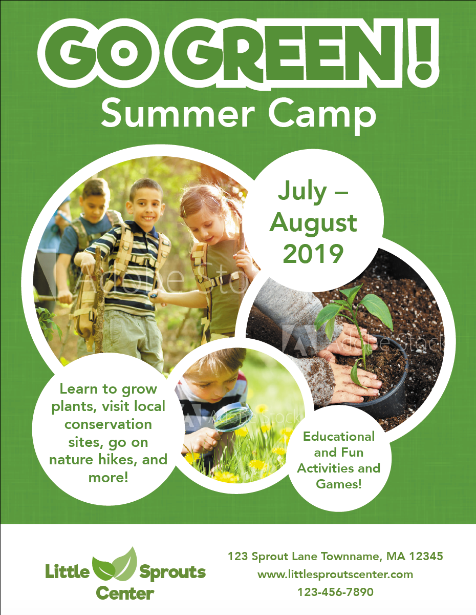Summer Camp Flyer