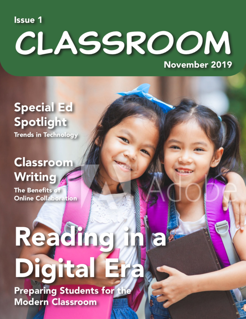 Classroom Magazine Cover