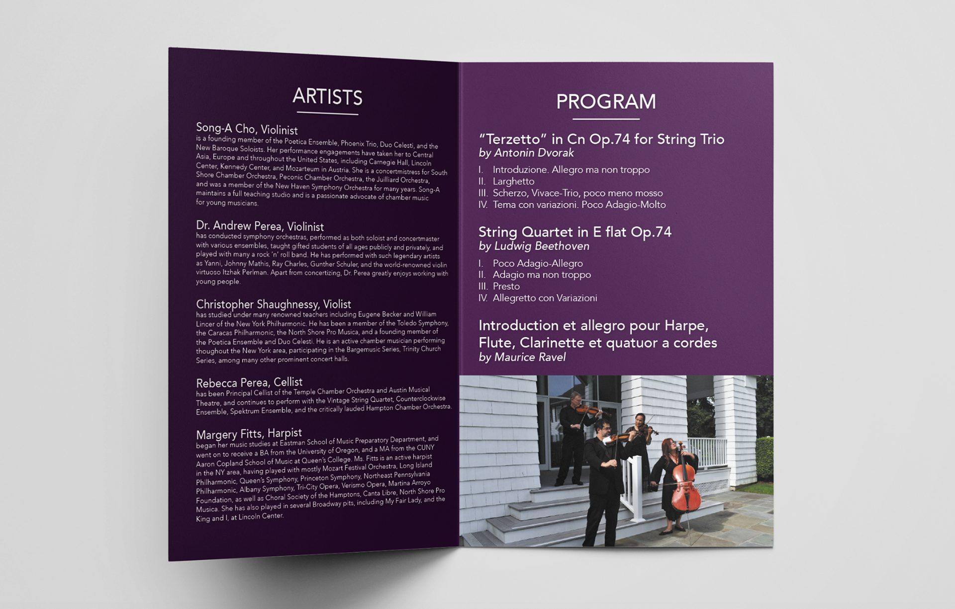 Poetica Ensemble Program Inside