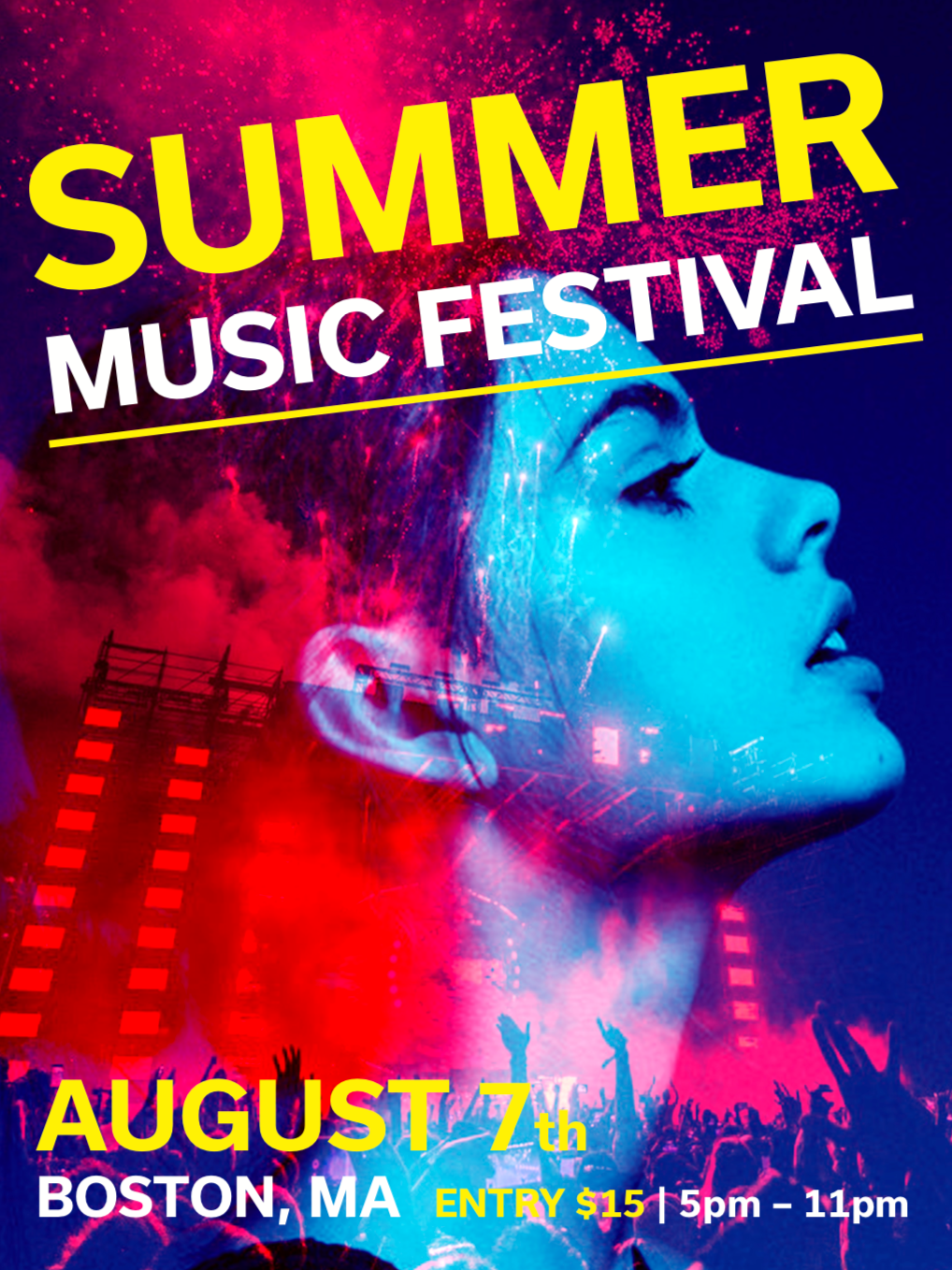 Summer Music Festival Poster