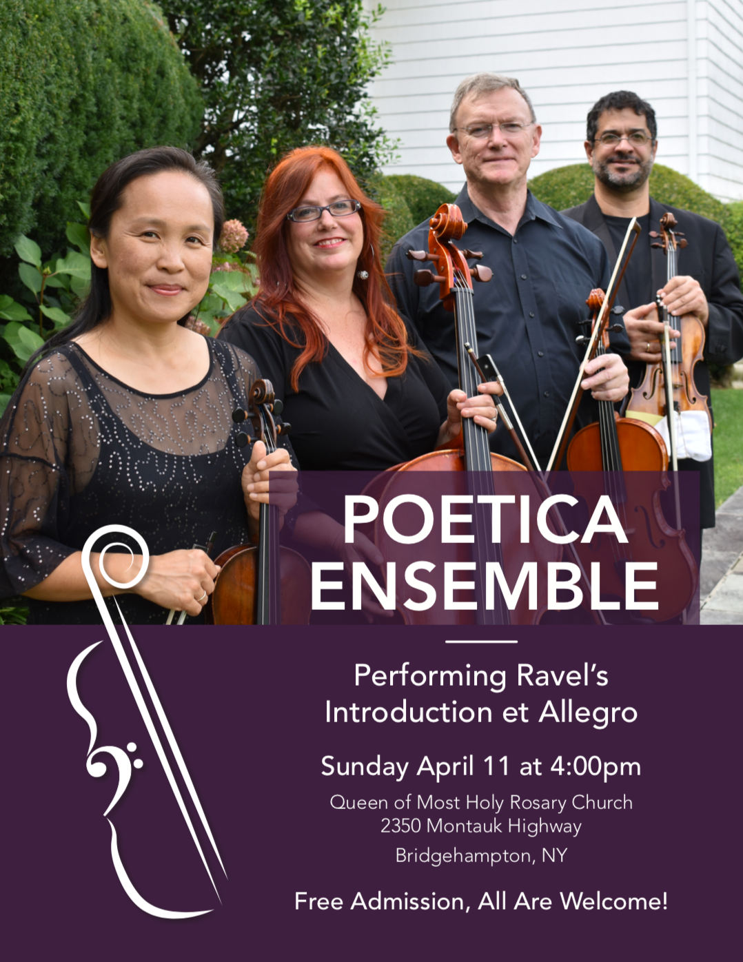 Poetica Ensemble Flyer