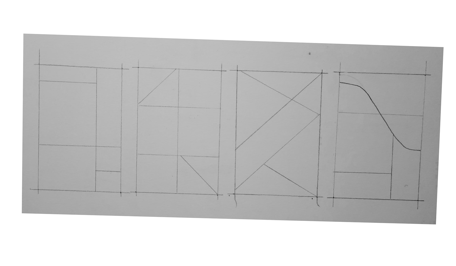 sketch of a grid layout.