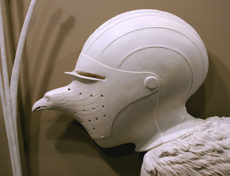 “Self Portrait, With Ambition”, 2011, Polymer modified gypsum, 62.5”w x 57”h x 6"d
