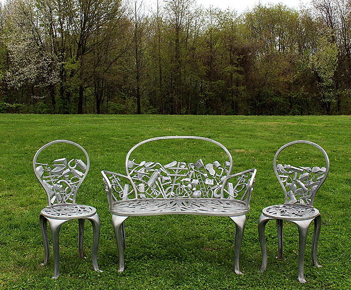 "Flood Suite", 2013, Aluminum