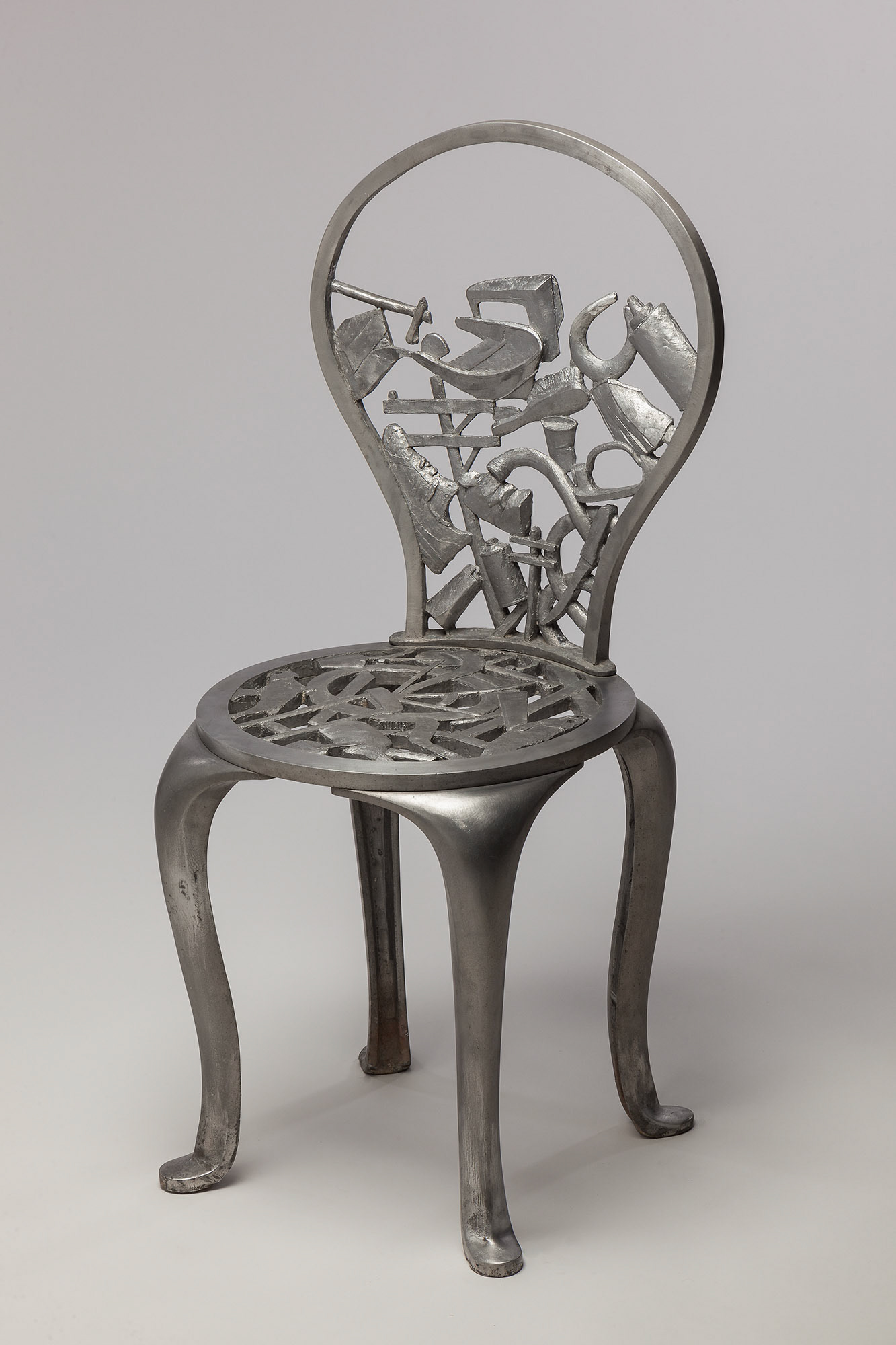"Flood Suite (Chair #2)", 2013, Aluminum