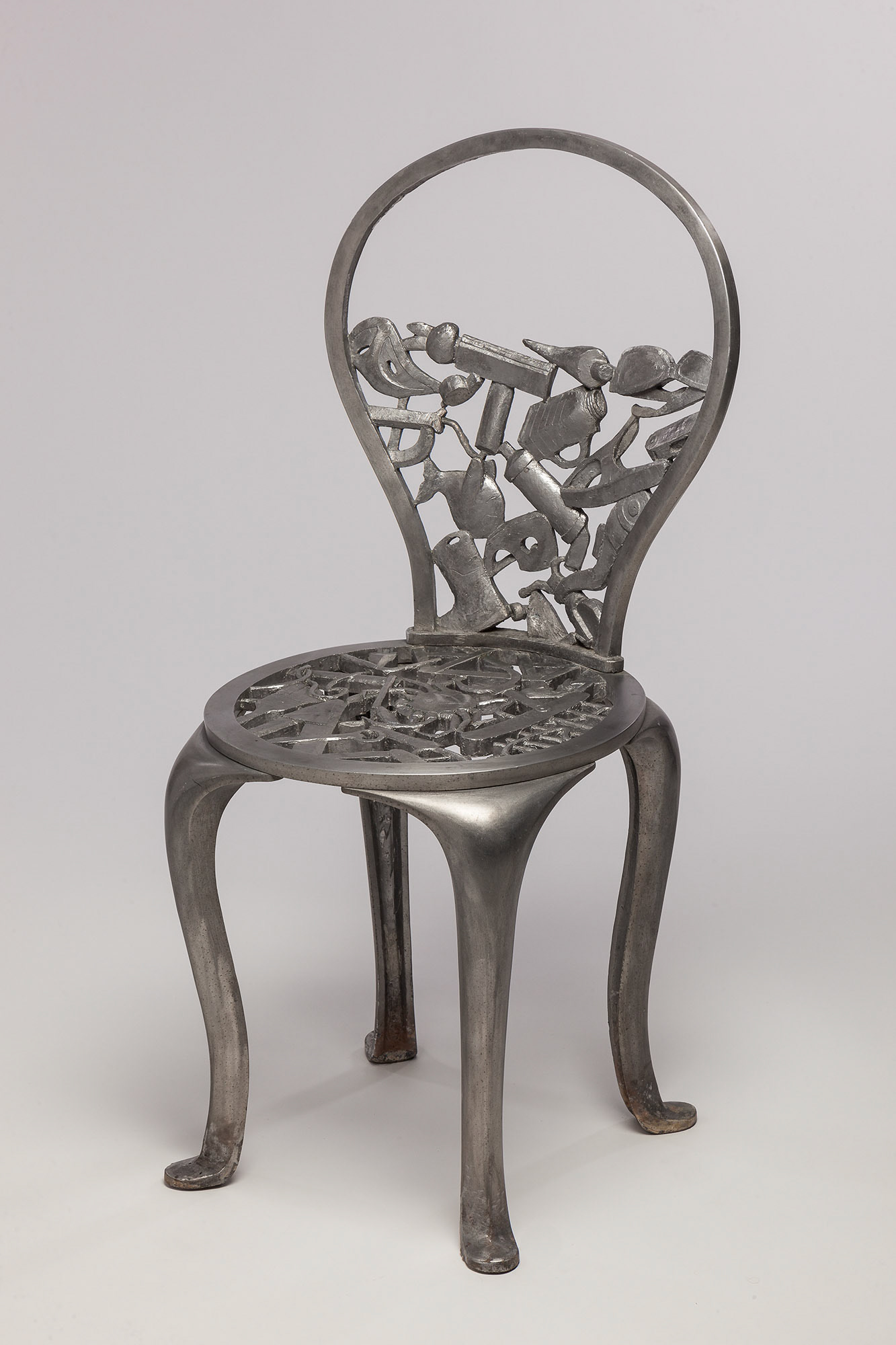 "Flood Suite (Chair #1), 2013, Aluminum