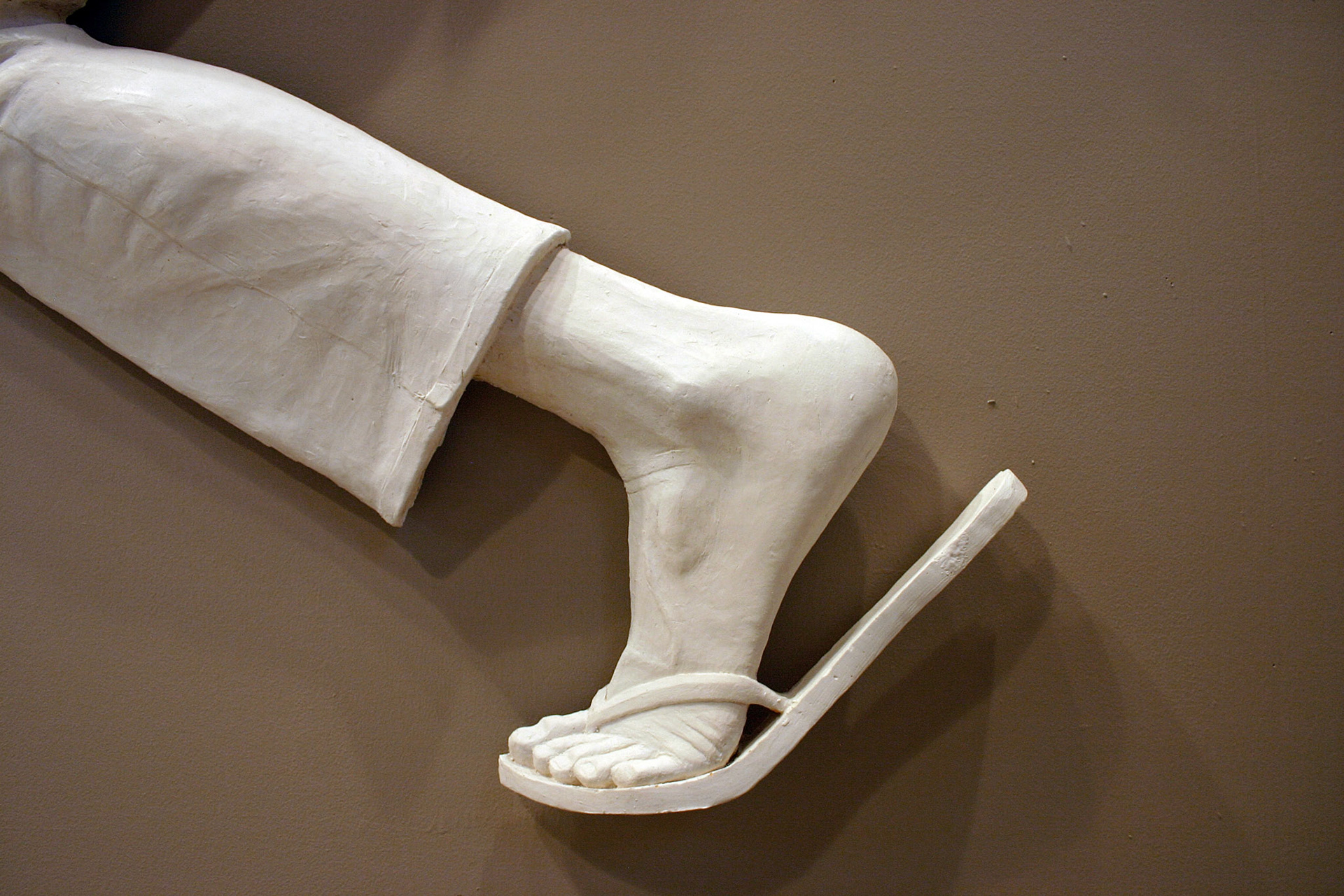 “Self Portrait, With Ambition”, 2011, Polymer modified gypsum, 62.5”w x 57”h x 6"d