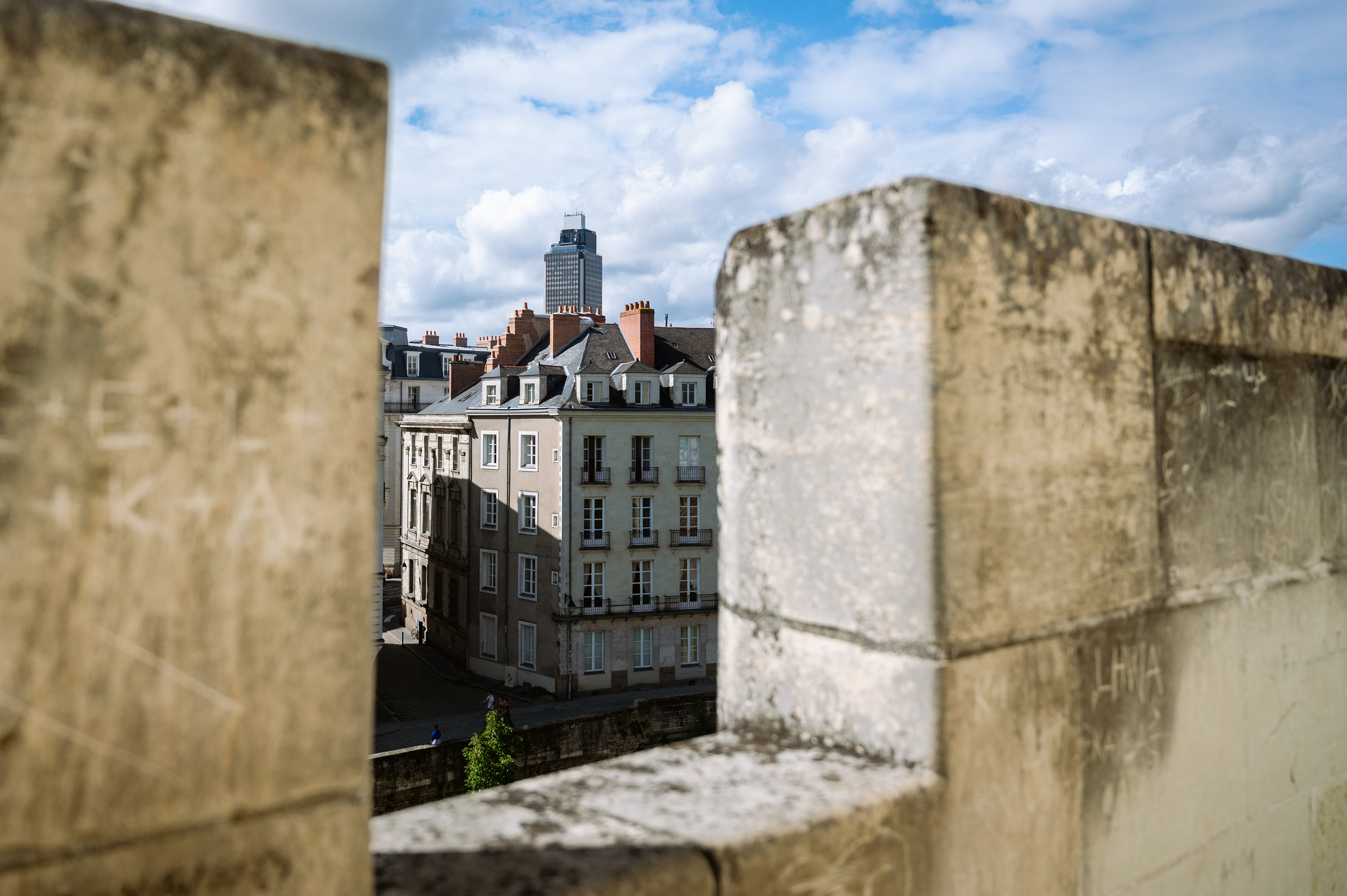 Vue du Château des Ducs de Bretagne
