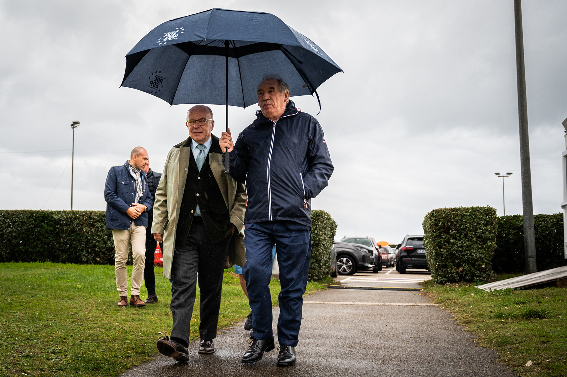 Bernard Cazeneuve et François Bayrou