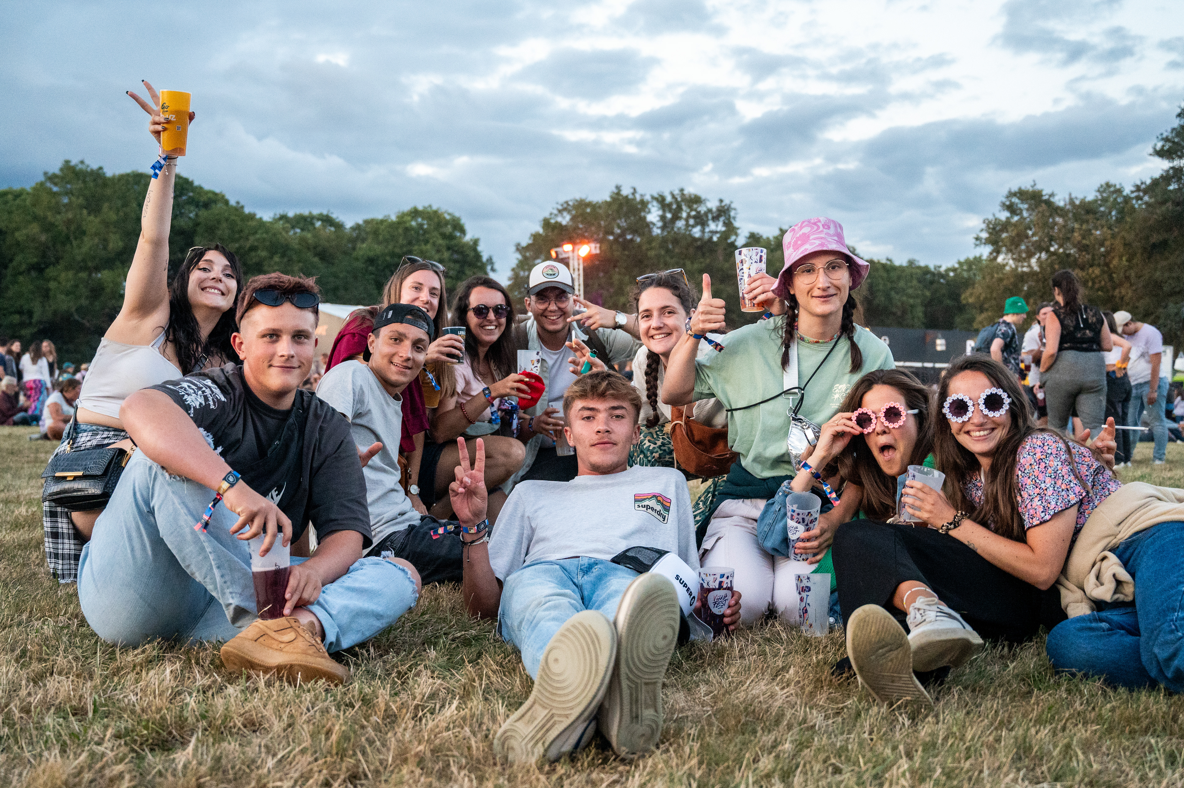 Portrait de festivaliers