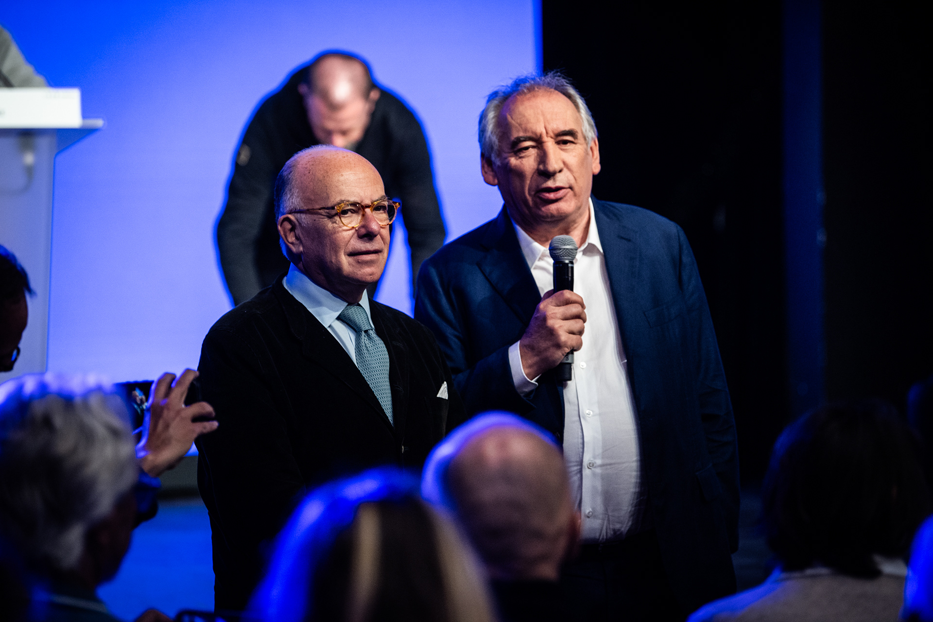 Bernard Cazeneuve et François Bayrou