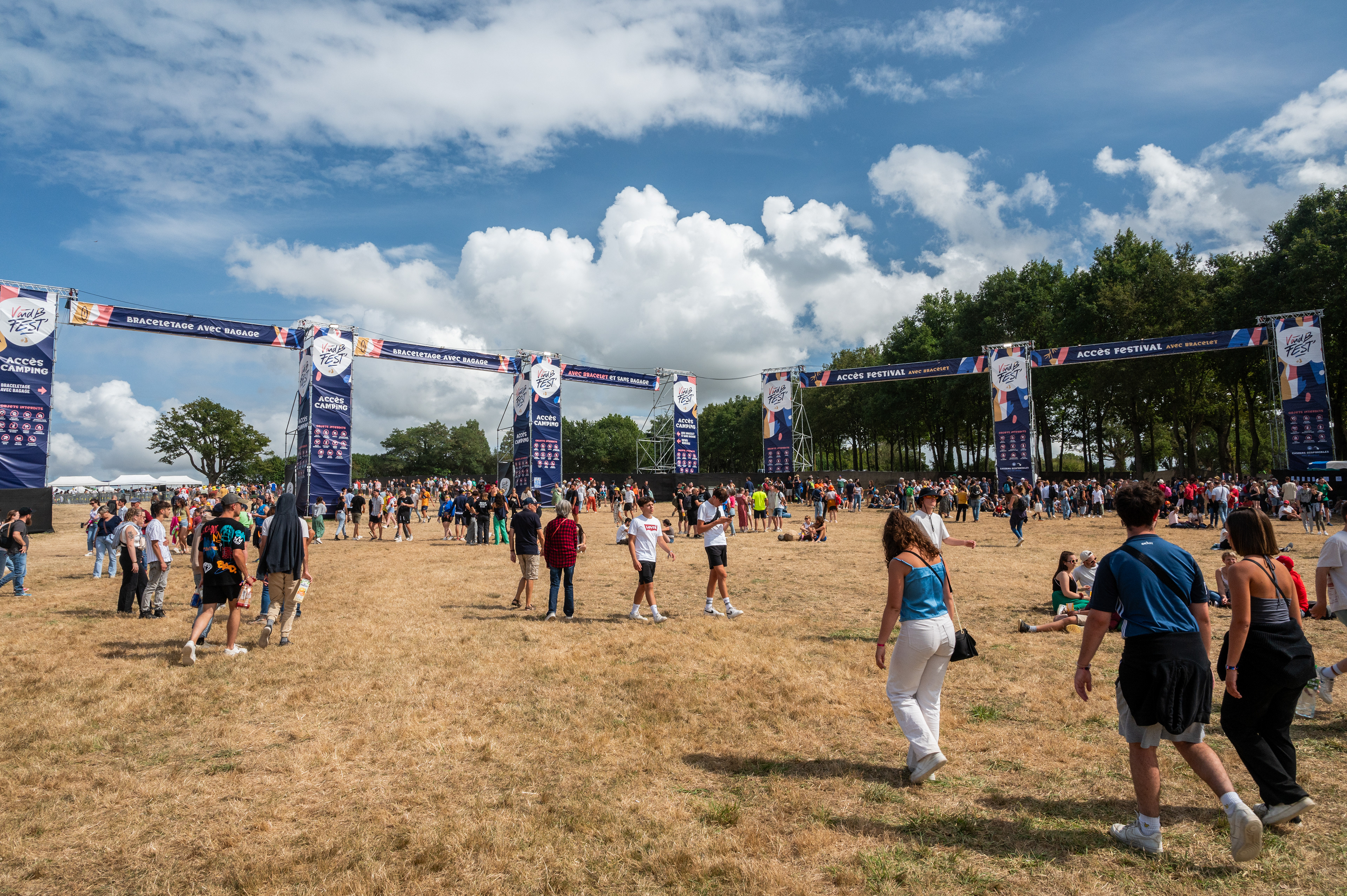 Entrée du site du festival