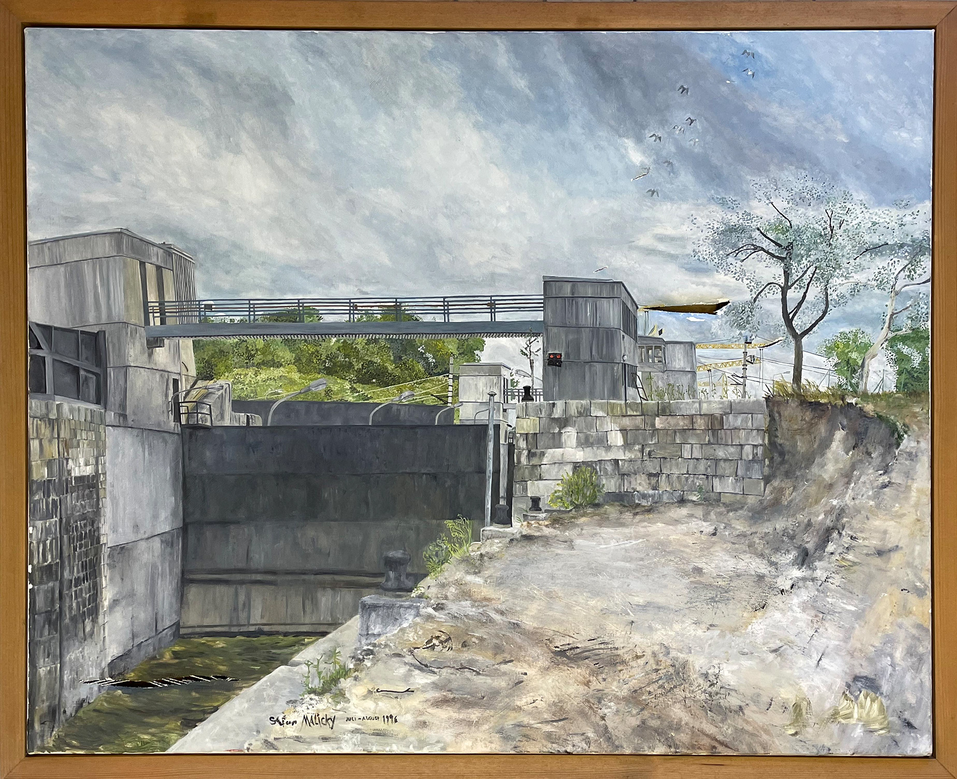 100x70, Öl auf Leinwand