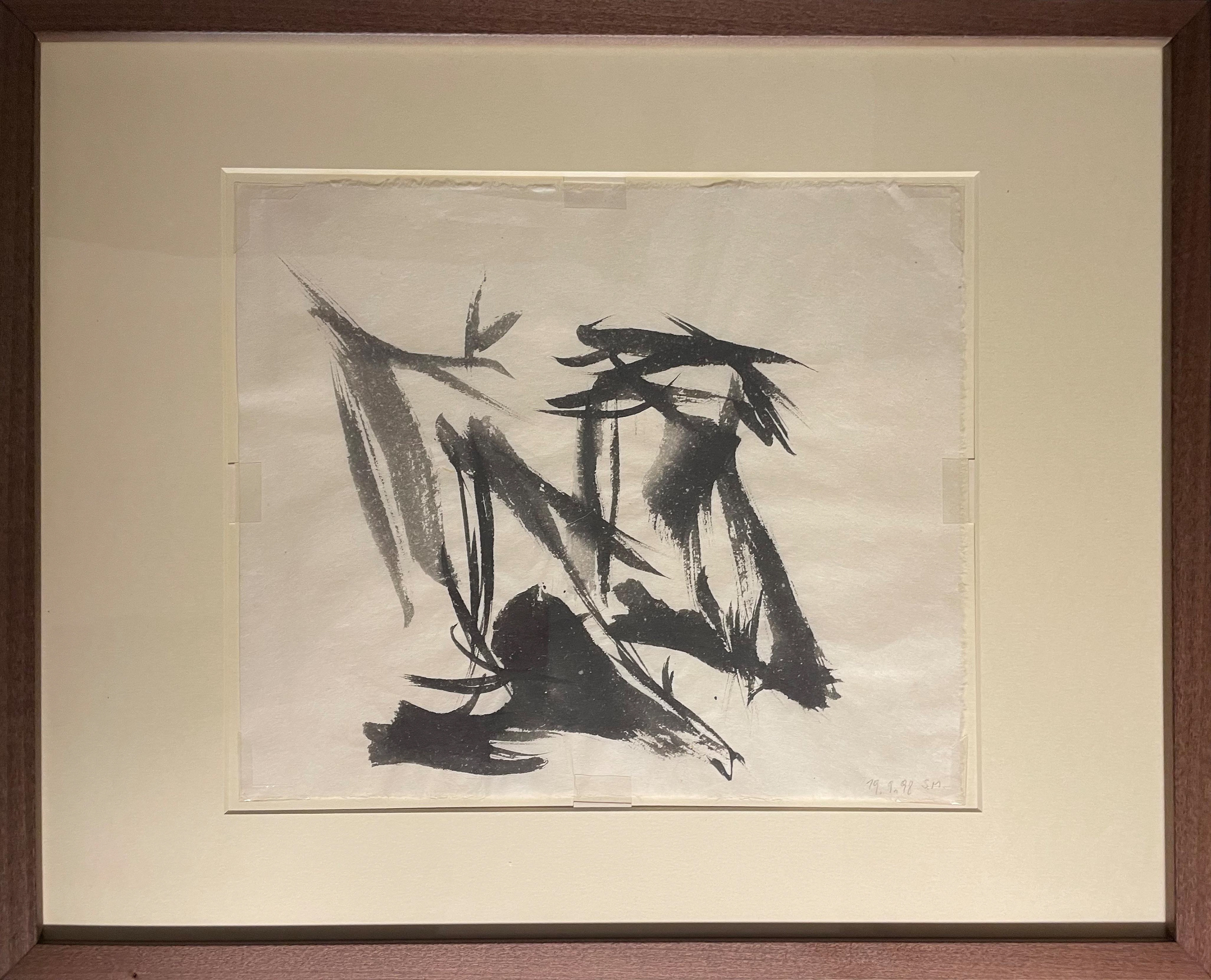40x30, Tusche und Aquarell auf Chinapapier