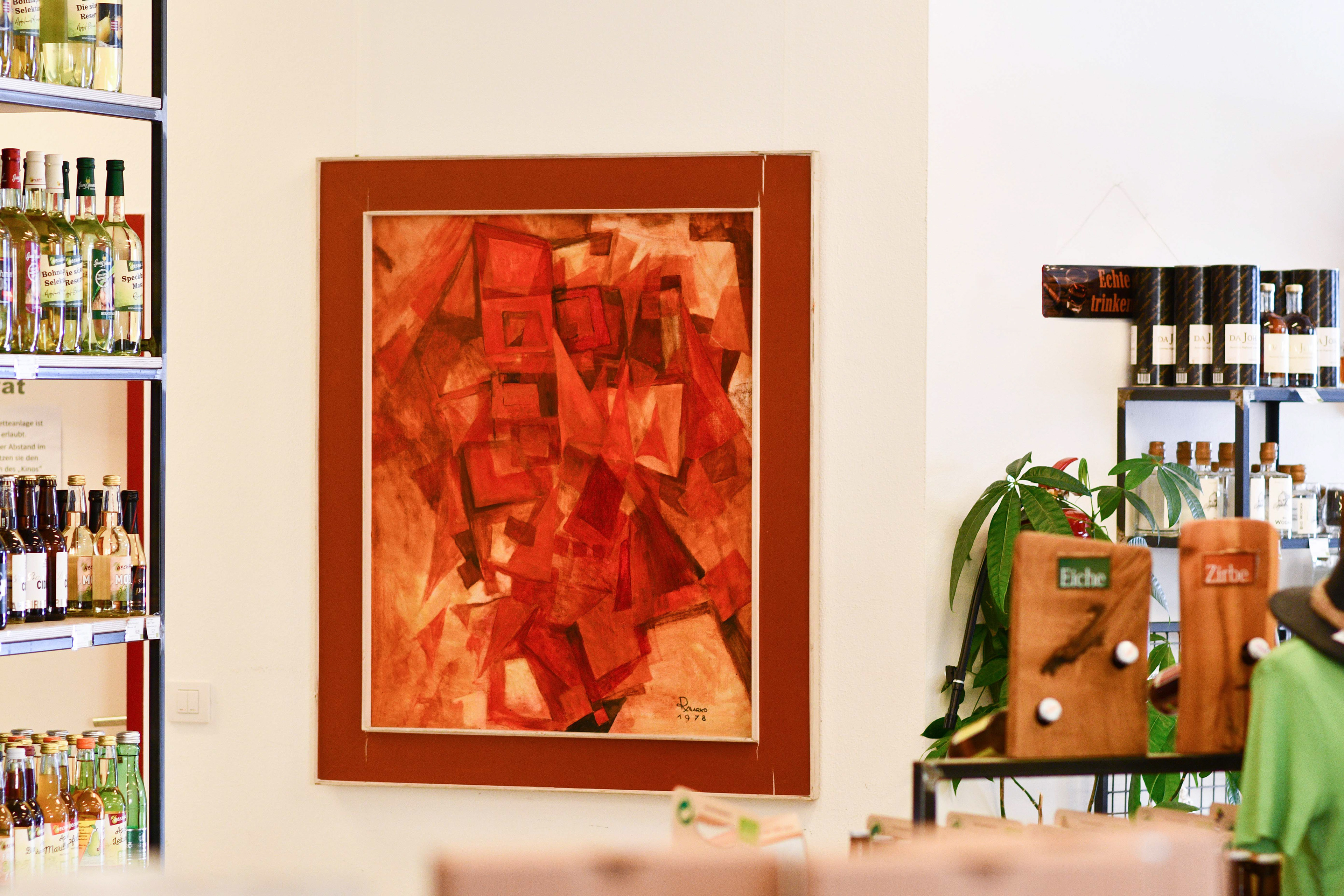 Aufbruch, Robert Markowitsch (Öl auf Leinwand)