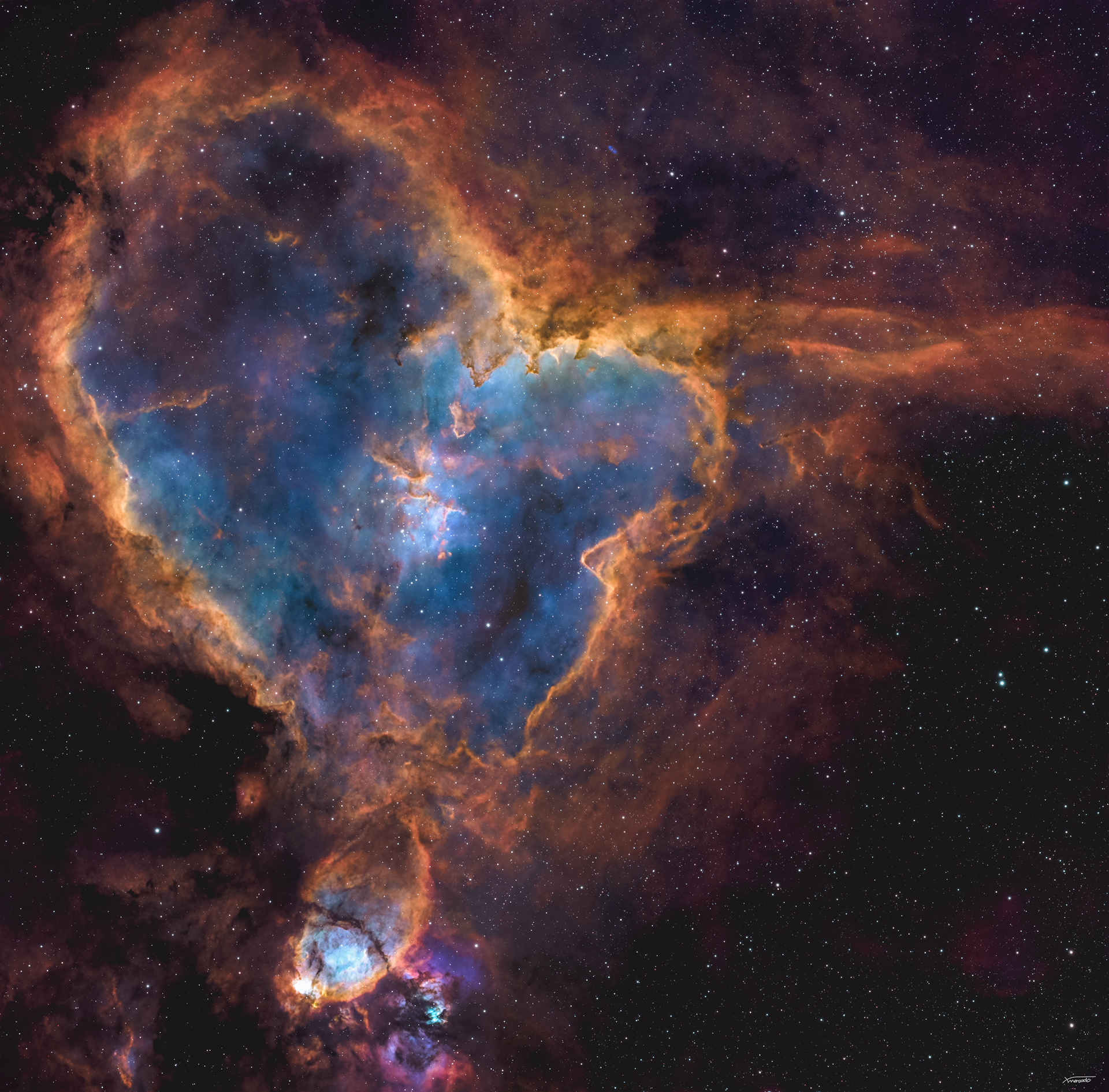 IC 1805, The Heart Nebula