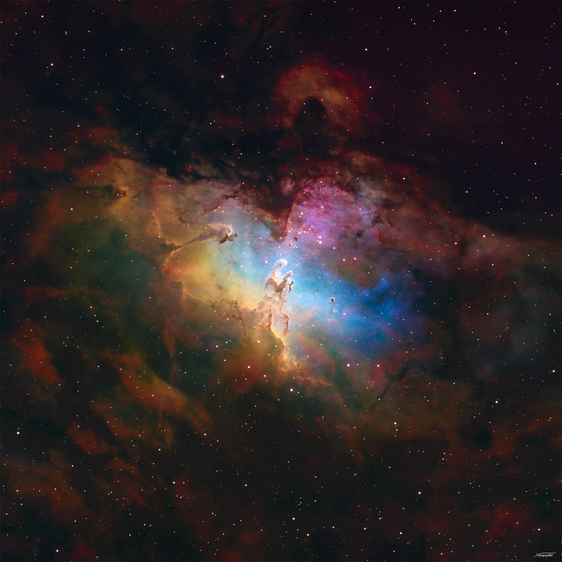 M16, The Eagle Nebula