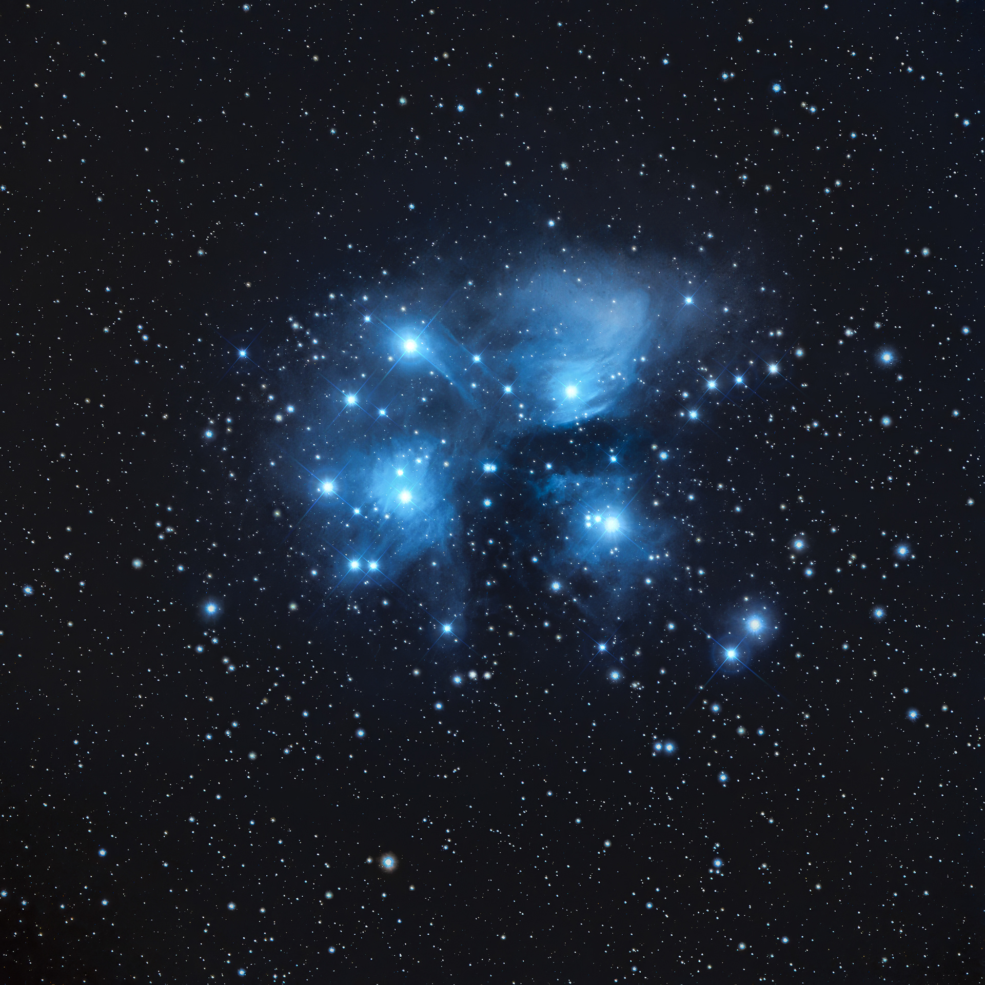 Messier 45 Pleiades Star Cluster