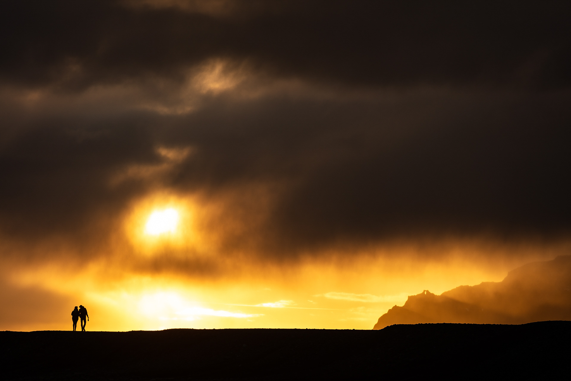 Golden lovers, Iceland