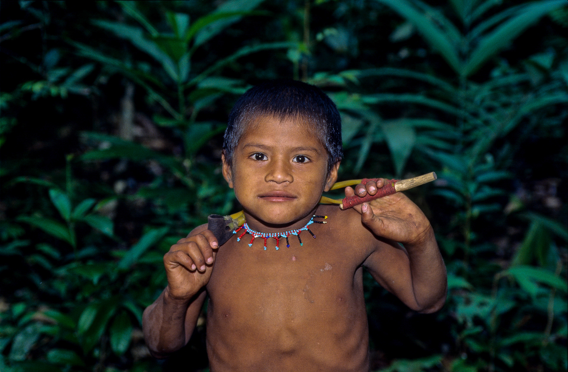 Menino Urubu Ka'apor 
