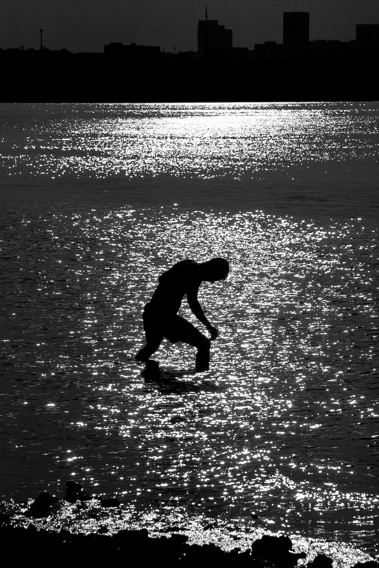 O pensador do lago Paranoá, Brasília, Brasil