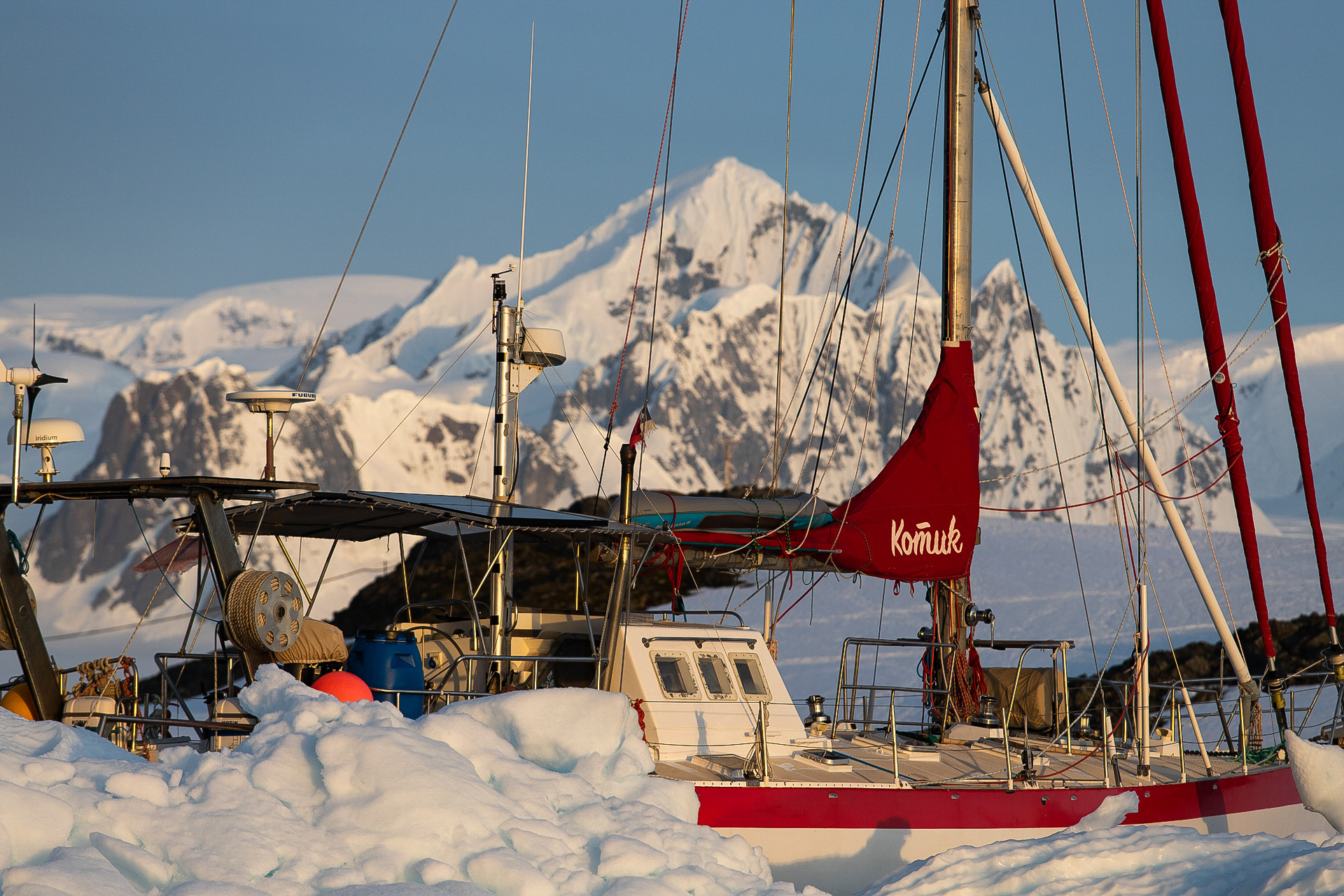 Pic Lumière, Antártica