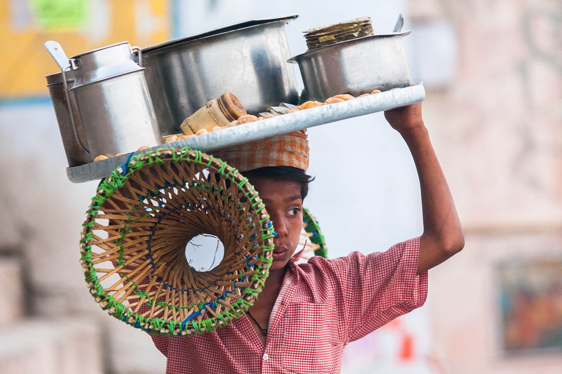 O vendedor de olhares, Varanasi, Índia