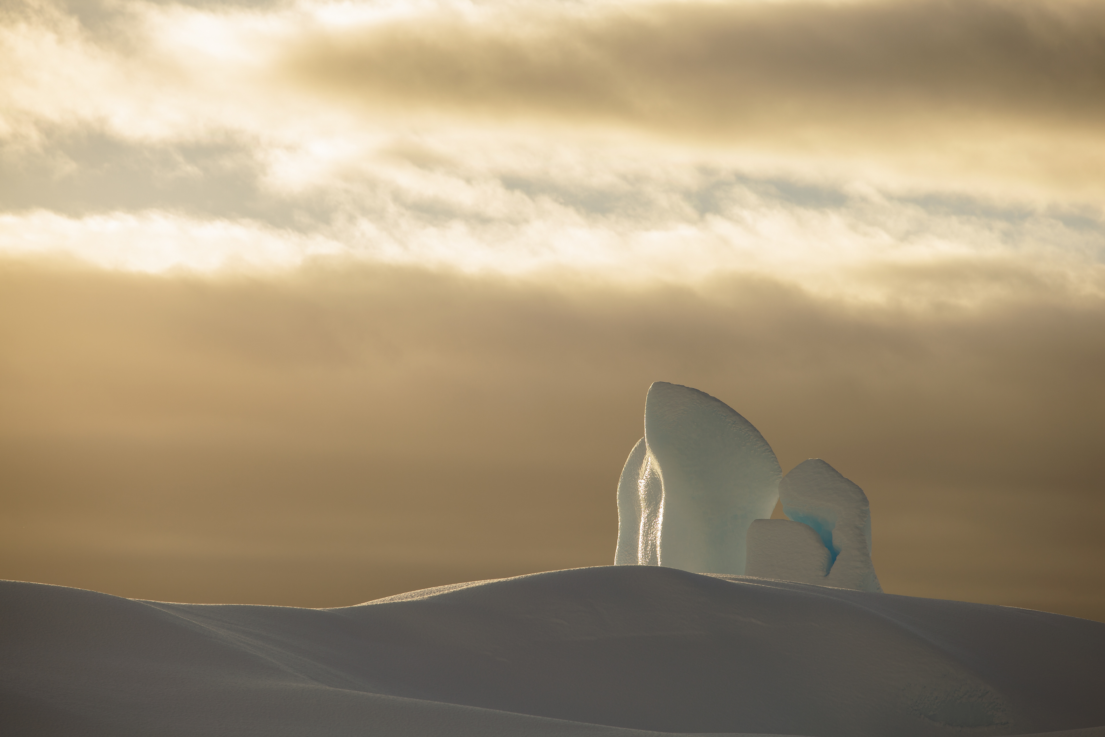 Capela de gelo, Antártica