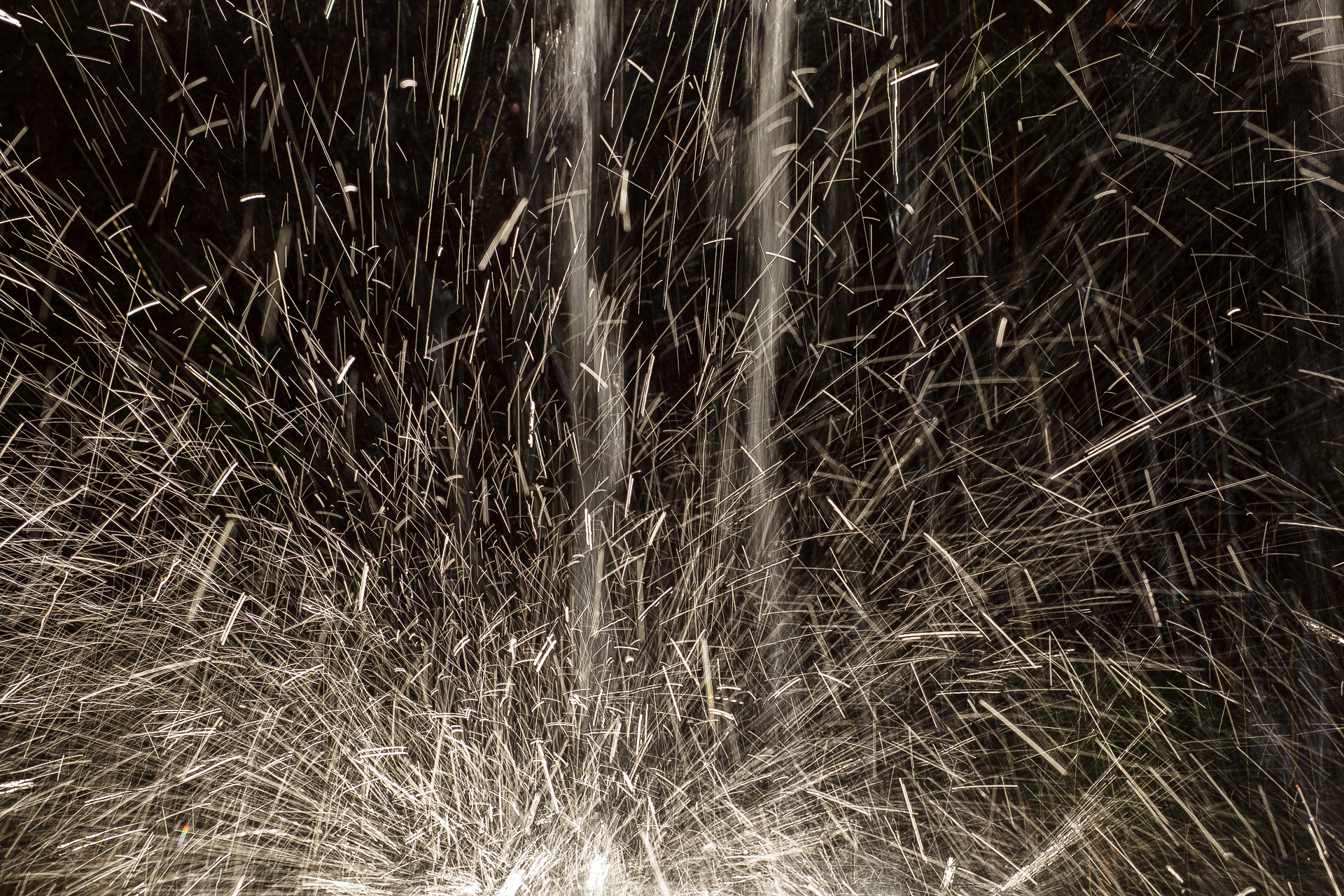 Sete mil gotas, Serra do Pireneus, Brasil