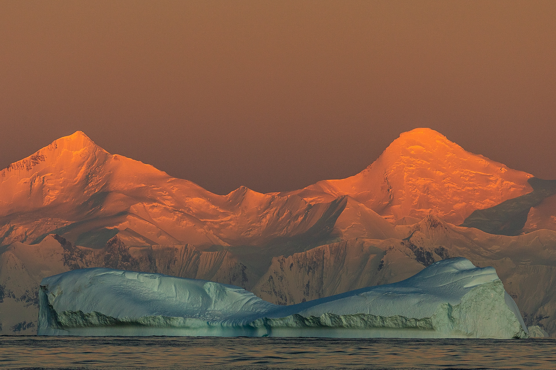 Eros e Afrodite, Antártica