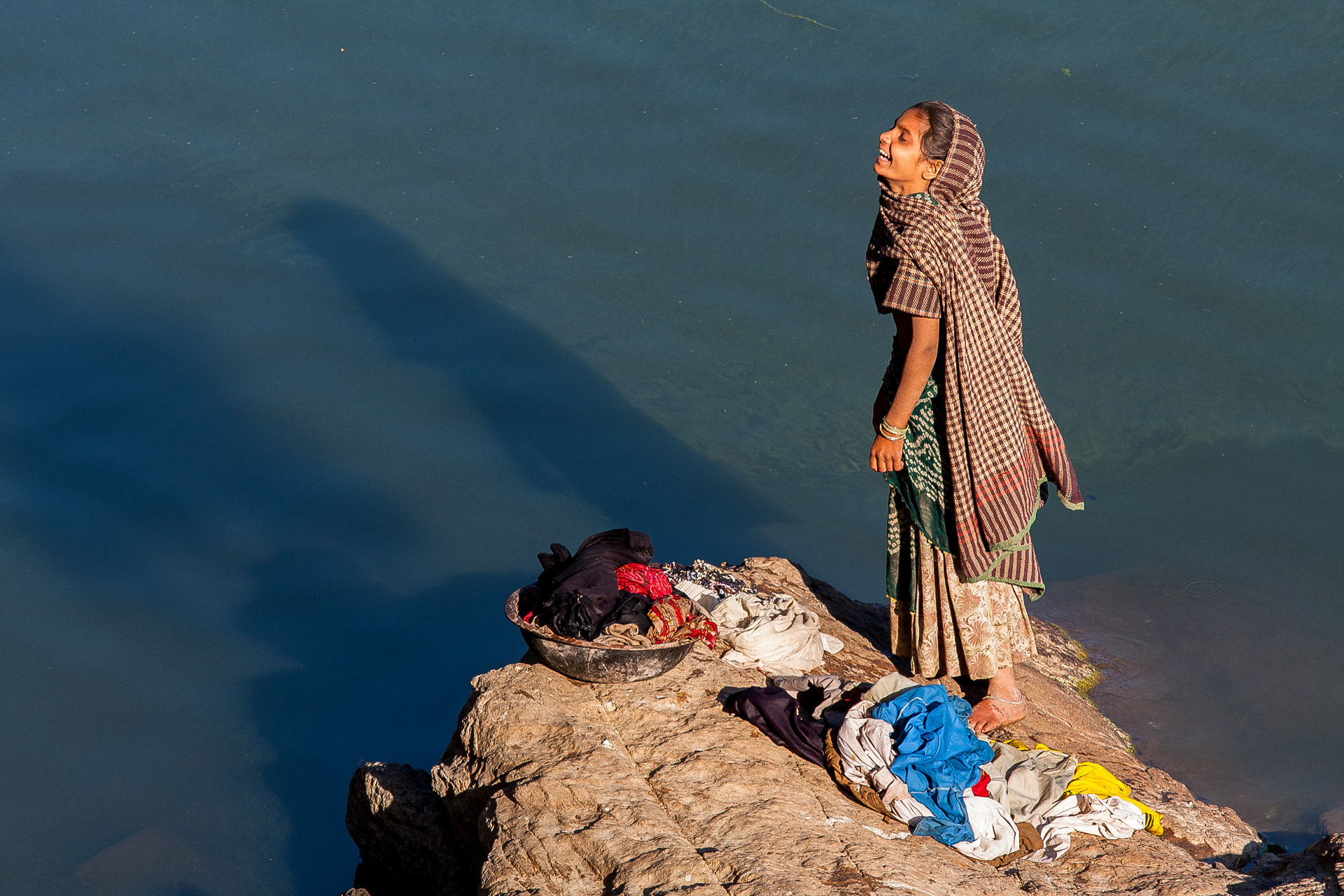 O sorriso da menina, Ubu, Indonésia
