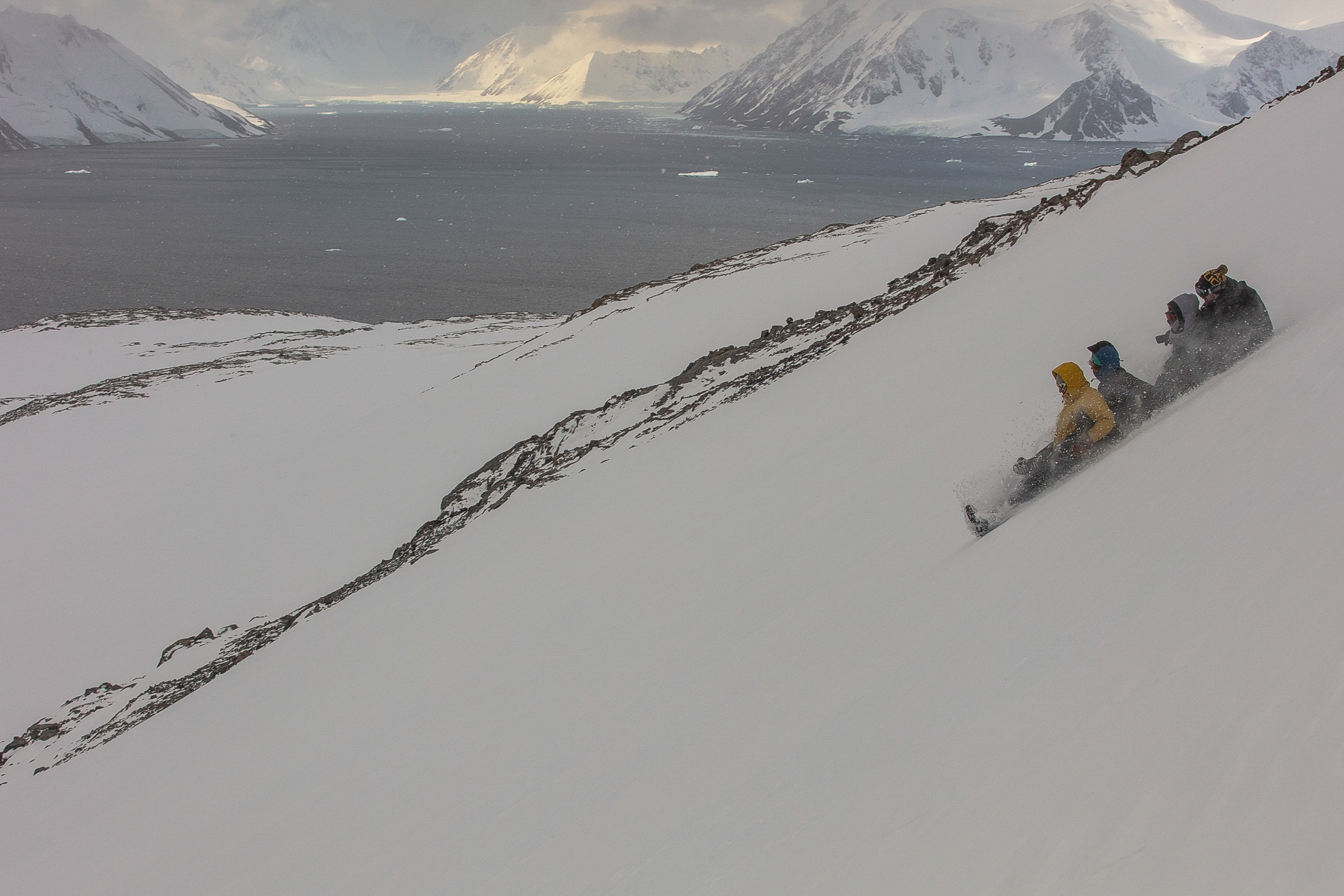 O trem da alegria, Horseshoe Island, Antártica