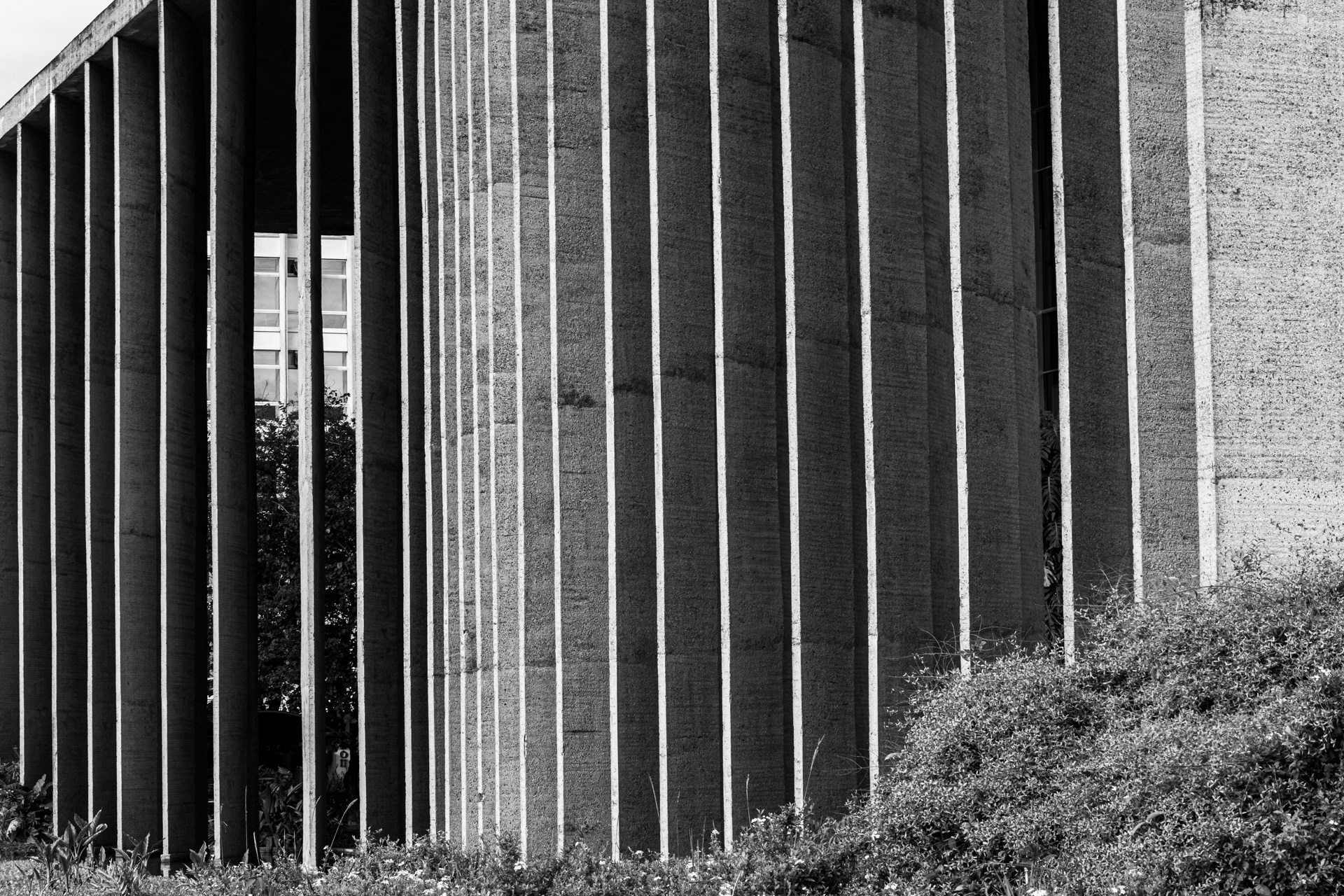 Colunas do Palácio da Justiça, Brasília, Brasil