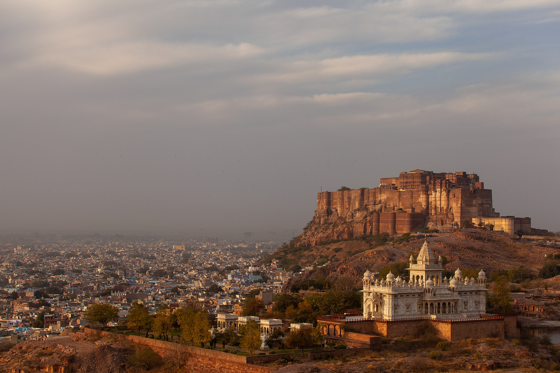 Palácio e castelo, Rajastão, Índia