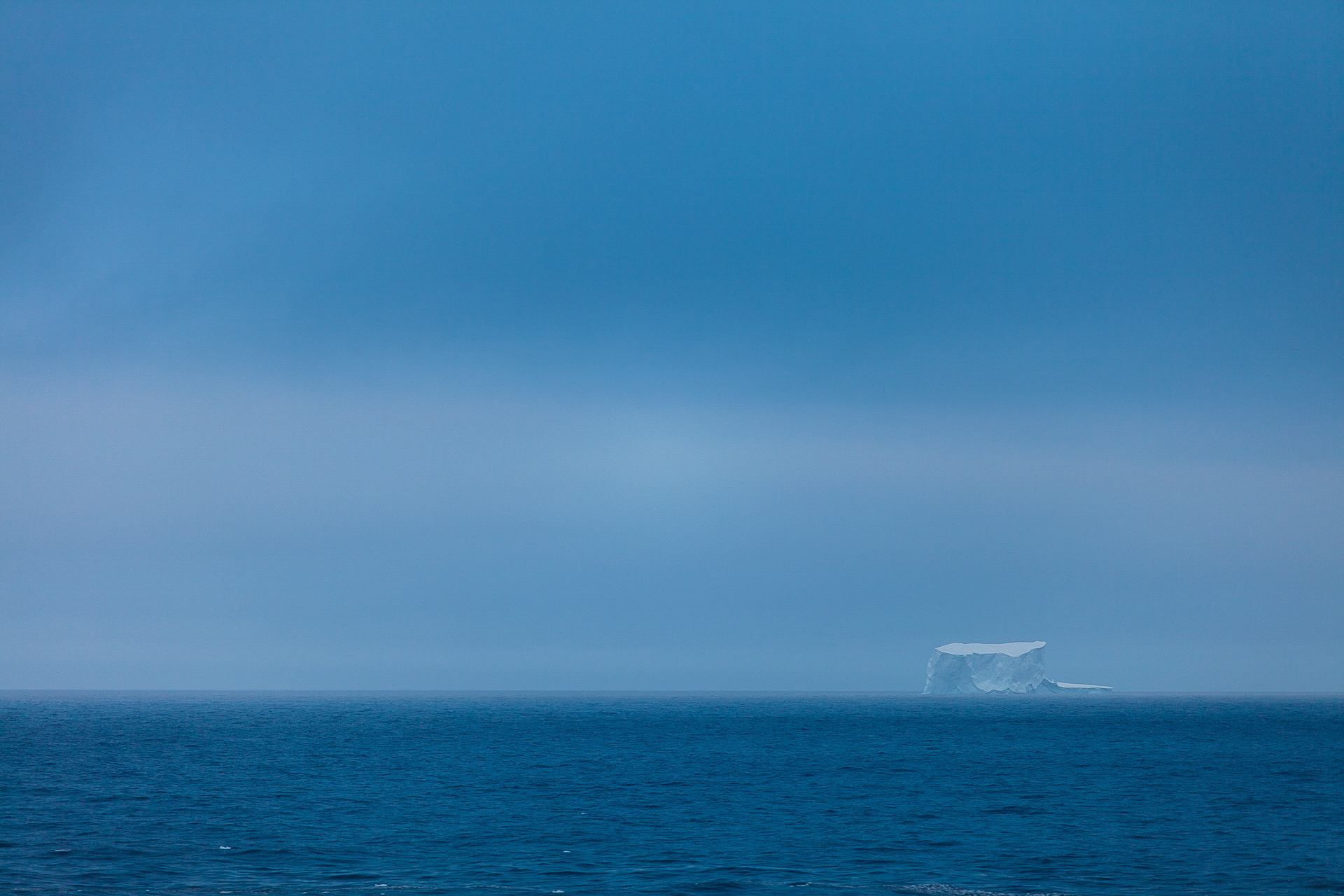 The lonely iceberg, Antarctica