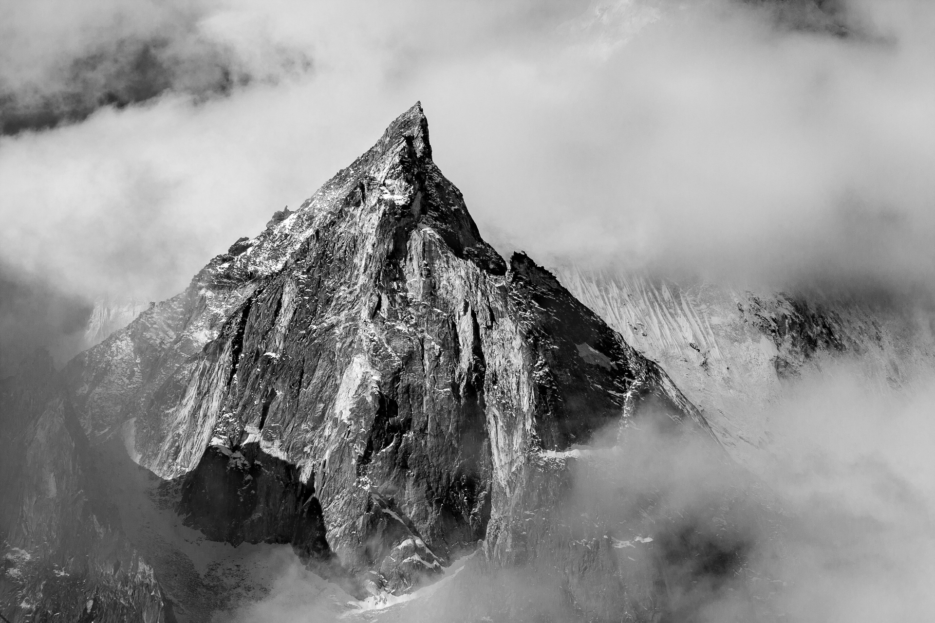 Mystic mountain, Chukkung, Nepal