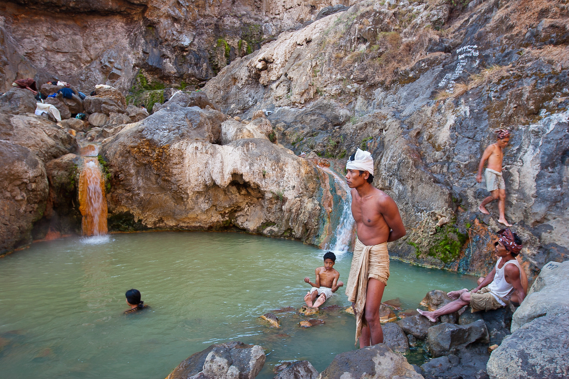 Termas de Rinjani, Lombok, Indonésia