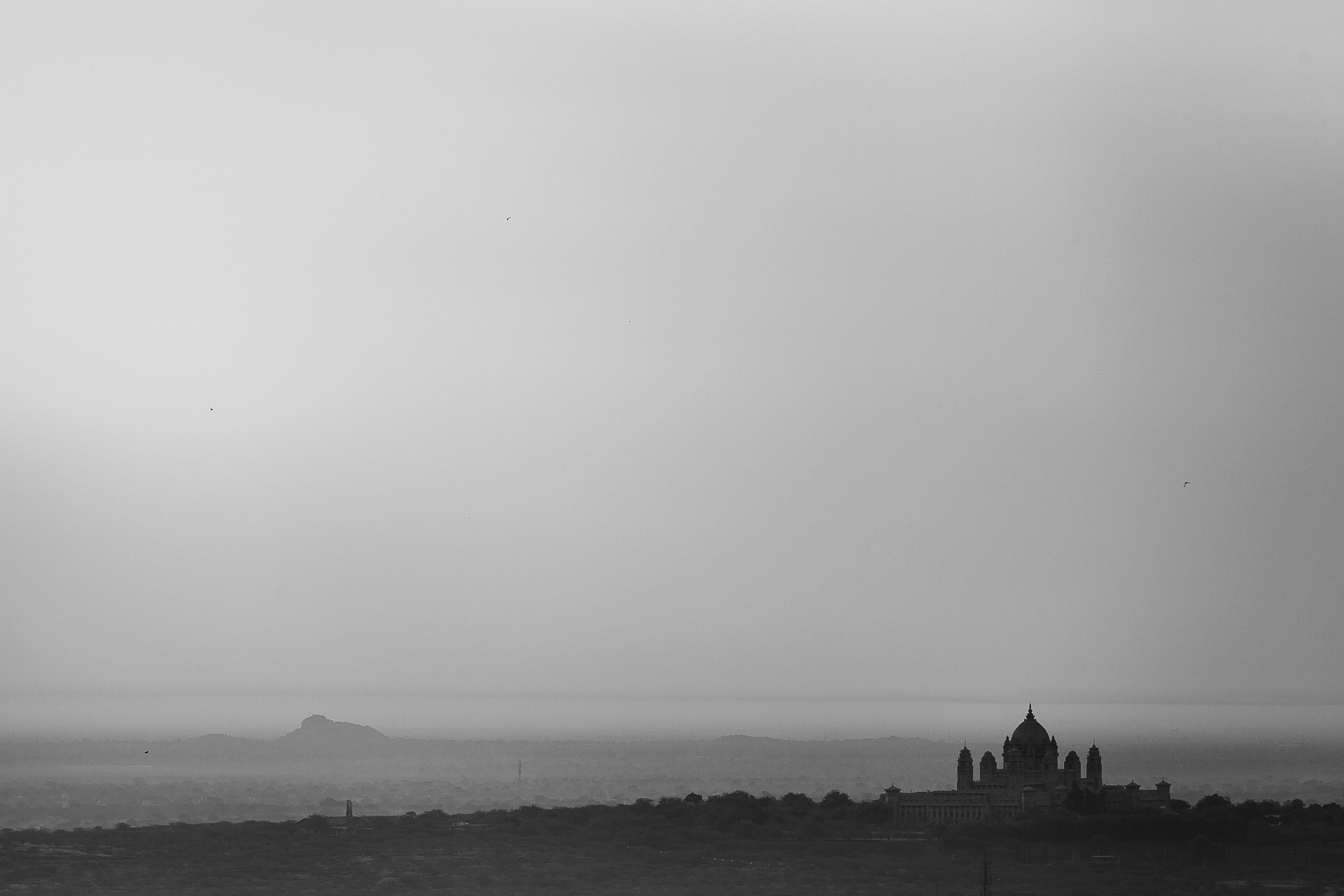 O palácio do deserto, Rajastão, Índia