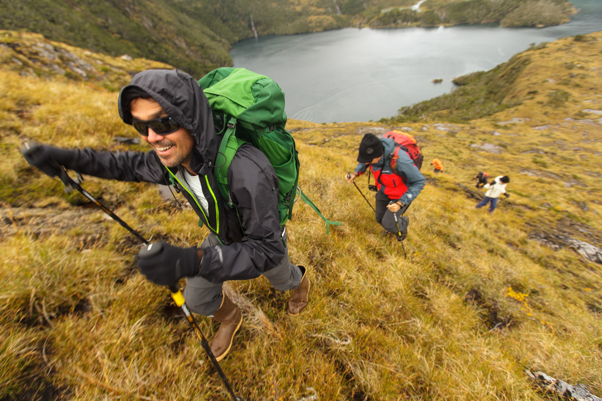 Alexandre Manzan guiando super atletas