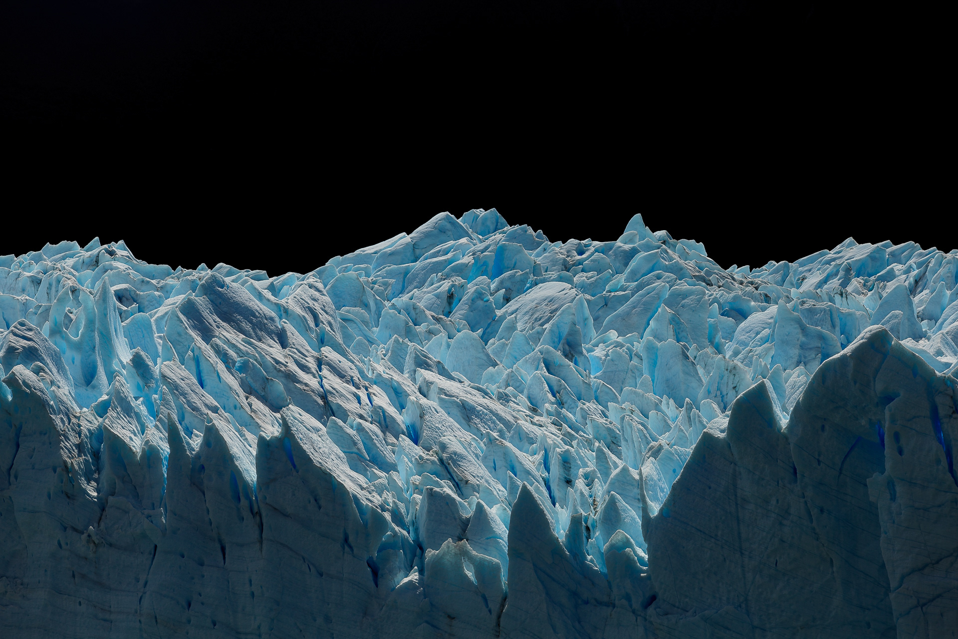 Ice teeth, Los Glaciares National Park, Argentina