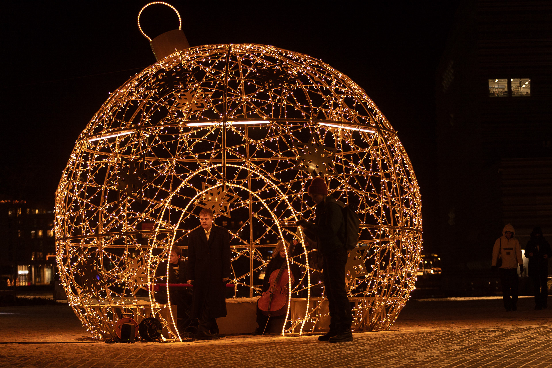 Iglu sonoro, Oslo, Noruega
